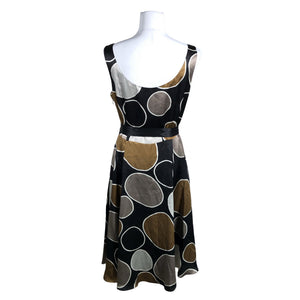 Unisex Laura Ashley - Schiffon dress, size 40 - Black (2)