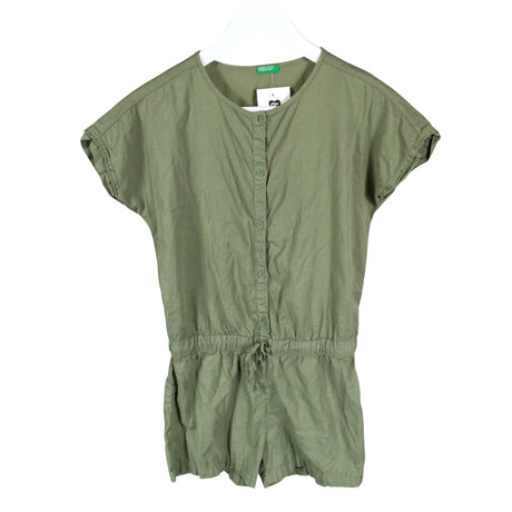 Unisex Benetton - Short overalls, size 146 - 152 - Green ()