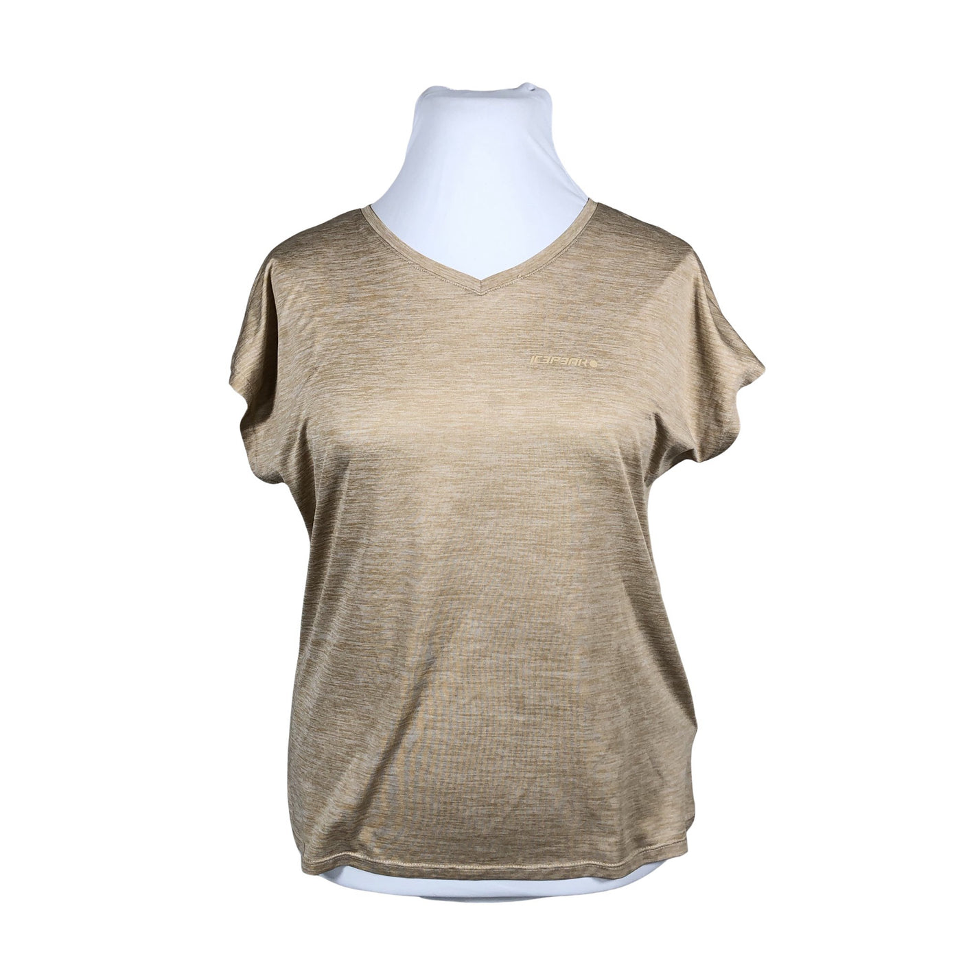 Unisex Icepeak - Sports shirt, short sleeve, size 42 - Beige (1)