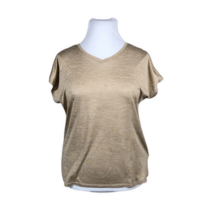 Unisex Icepeak - Sports shirt, short sleeve, size 42 - Beige (1)