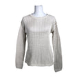 Unisex Marie Lund - Sweater, size 38 - Natural white ()