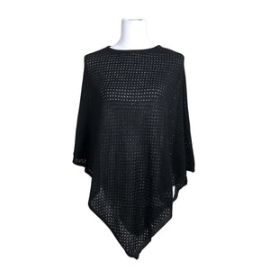 Unisex Lasessor - Poncho, size 40 - Black (1)
