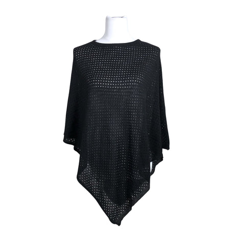 Unisex Lasessor - Poncho, size 40 - Black ()