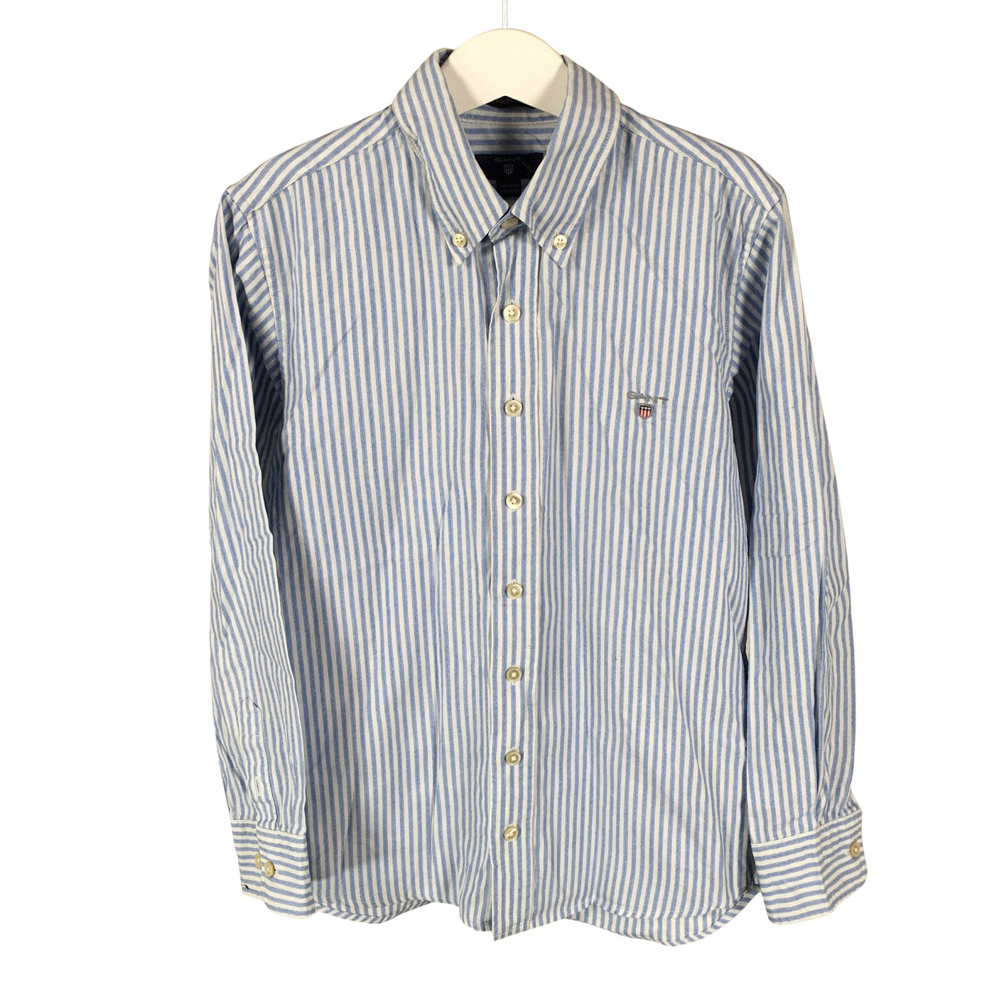 Unisex Gant - Collared shirt, size 134 - 140 - Blue (1)