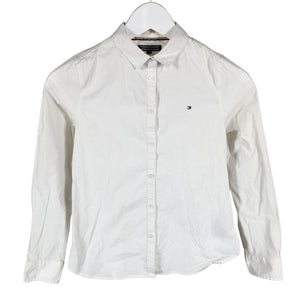 Unisex Tommy Hilfiger - Collared shirt, size 146 - 152 - White (1)