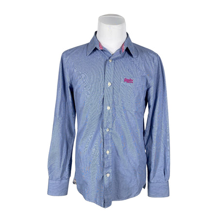 Unisex Superdry - Collared shirt, size L - Blue ()