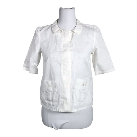 Unisex Globe Hope - Short-sleeved blouse, size 36 - White ()
