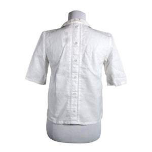 Unisex Globe Hope - Short-sleeved blouse, size 36 - White (2)