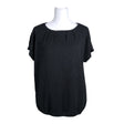 Unisex NOSH - Short-sleeved blouse, size 38 - Black ()