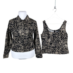 Unisex Sand - Summer jacket, size 42 - Black (1)