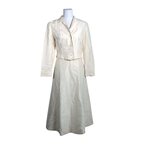 Unisex Handmade - Suit set, size 36 - Natural white (2)