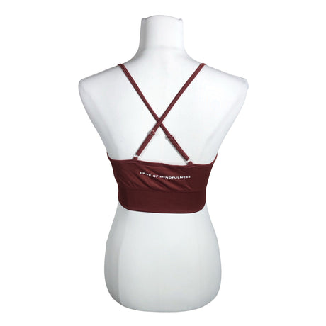 Unisex Drop of Mindfulness - Sports top, size 38 - Wine red (2)
