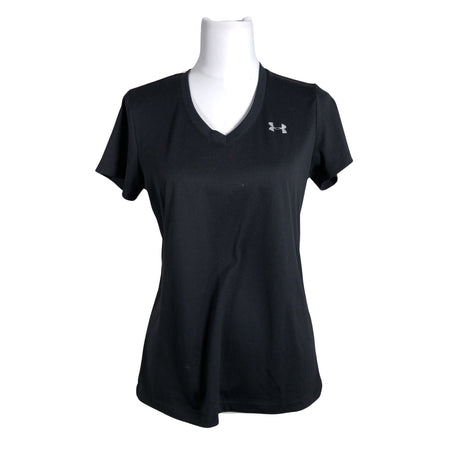 Unisex Under Armour - Sports shirt, short sleeve, size 38 - Black ()