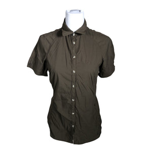 Unisex Fjällräven - Sports shirt, short sleeve, size 36 - Green (1)
