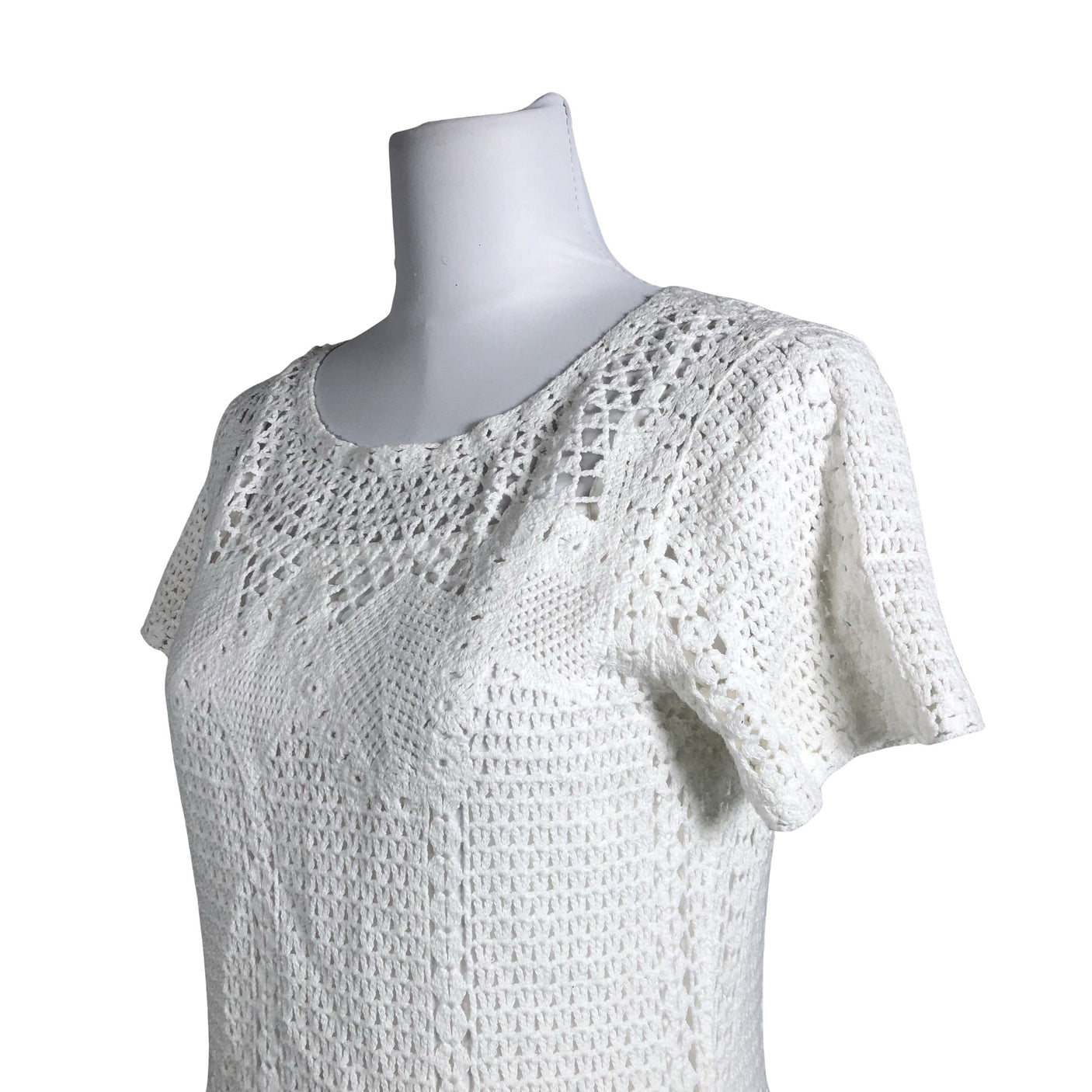 Unisex Lauren Ralph Lauren - Knit dress, size 38 - White (2)