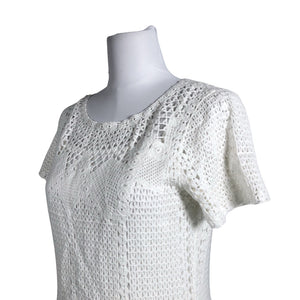 Unisex Lauren Ralph Lauren - Knit dress, size 38 - White (2)