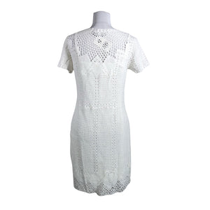Unisex Lauren Ralph Lauren - Knit dress, size 38 - White (3)