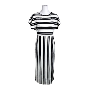 Unisex Massimo Dutti - Tricot dress, size 38 - White (1)