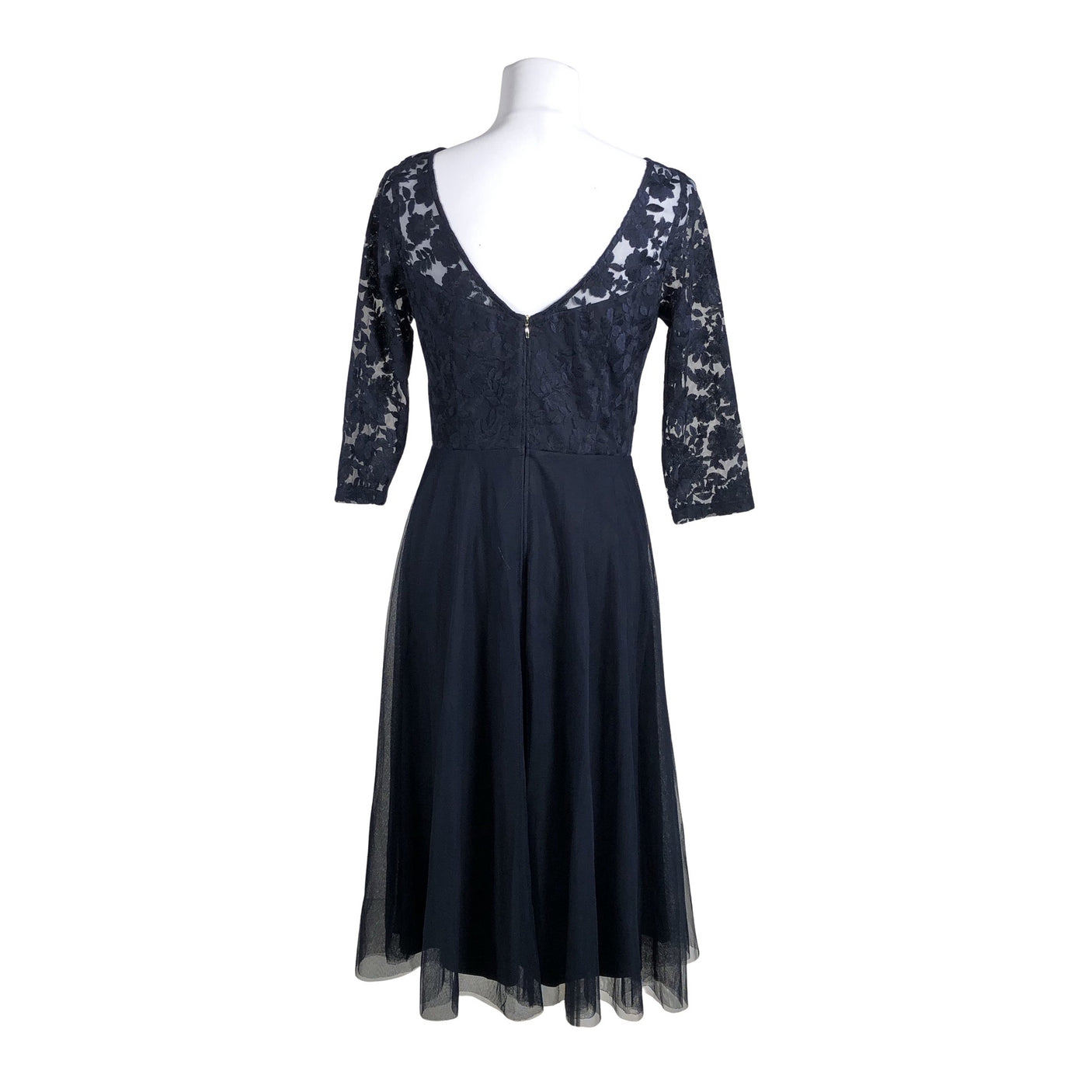 Unisex Esprit - Party dress, size 38 - Blue (2)