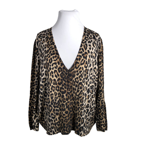Unisex Anna Aura - Tricot shirt, size 48 - Brown ()