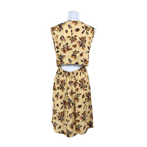 Unisex Worn - Tunic, size 40 - Brown (2)