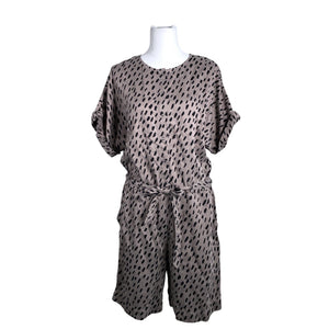 Unisex Papu - Short overalls, size 40 - Brown (1)