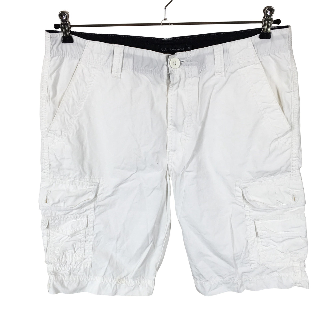 Unisex Calvin Klein Jeans - Shorts, size W32 - White (1)