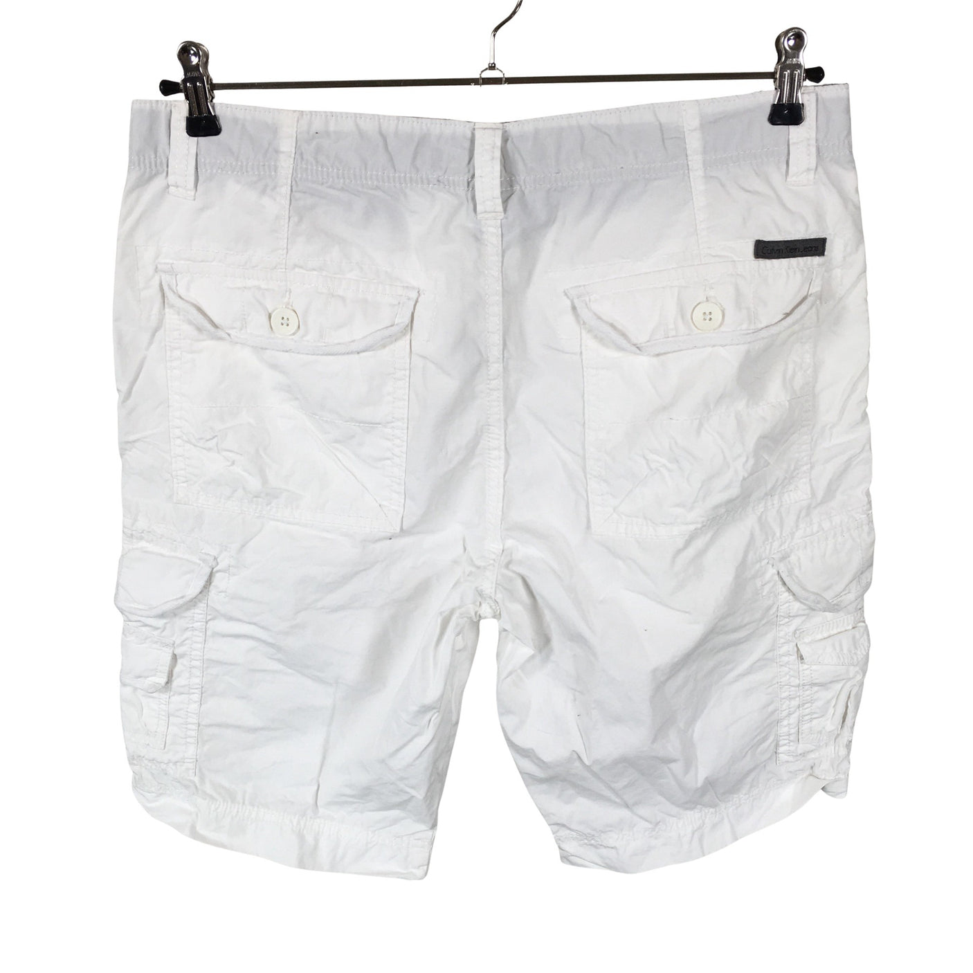 Unisex Calvin Klein Jeans - Shorts, size W32 - White (2)