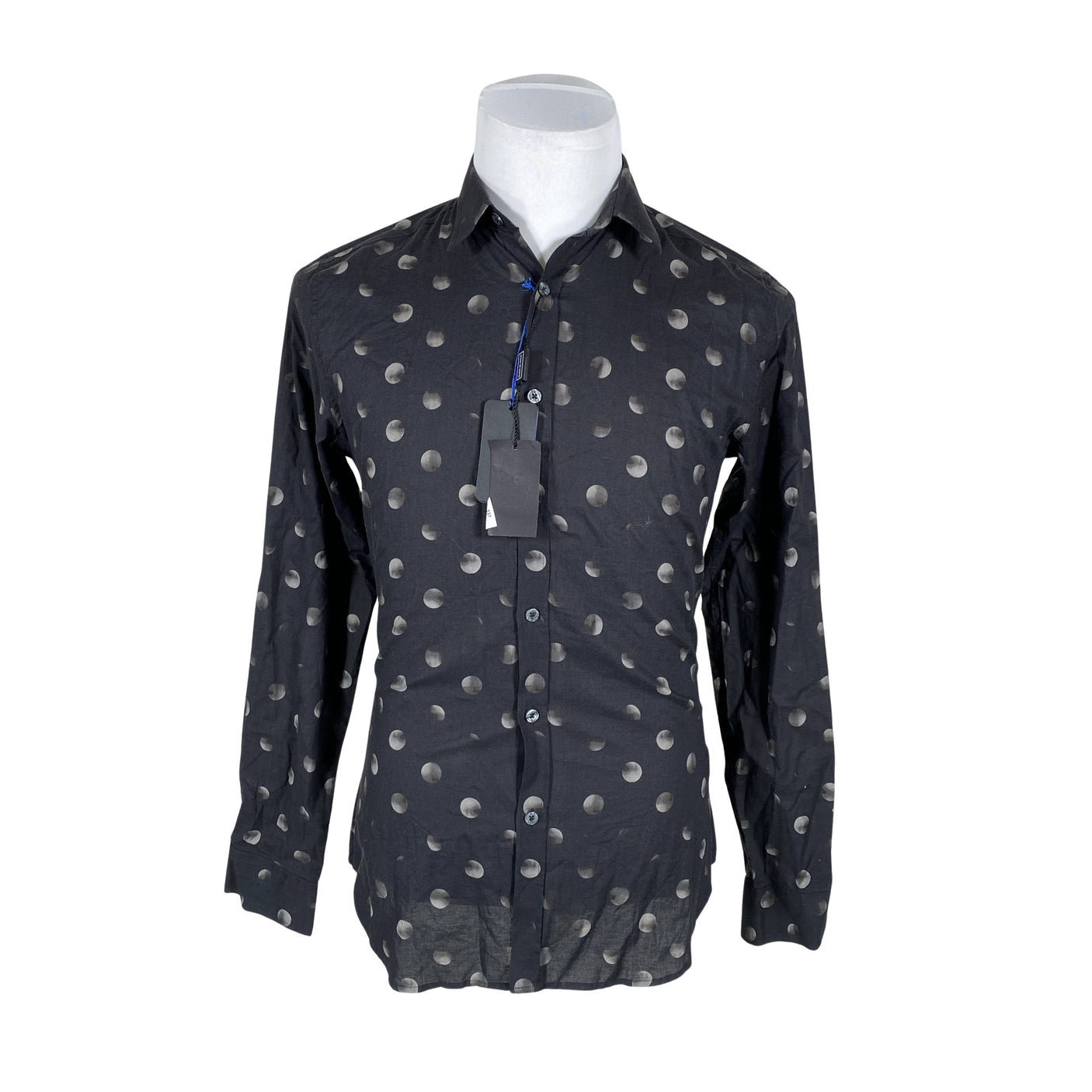 Unisex Paul Smith - Collared shirt, size S - Black (1)