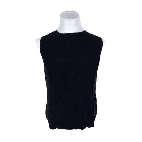 Unisex Global - Knit vest, size L - Black ()