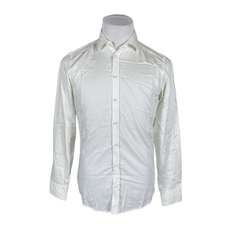 Unisex Sand - Collared shirt, size S - White ()
