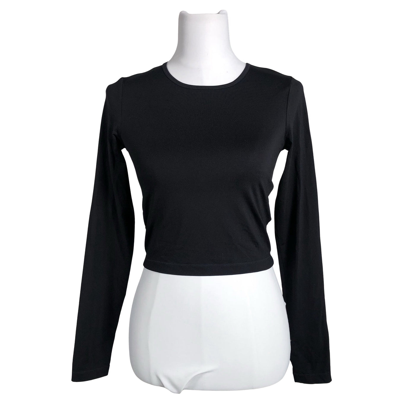 Unisex Casall - Sports shirt, long sleeve, size 38 - Black (1)