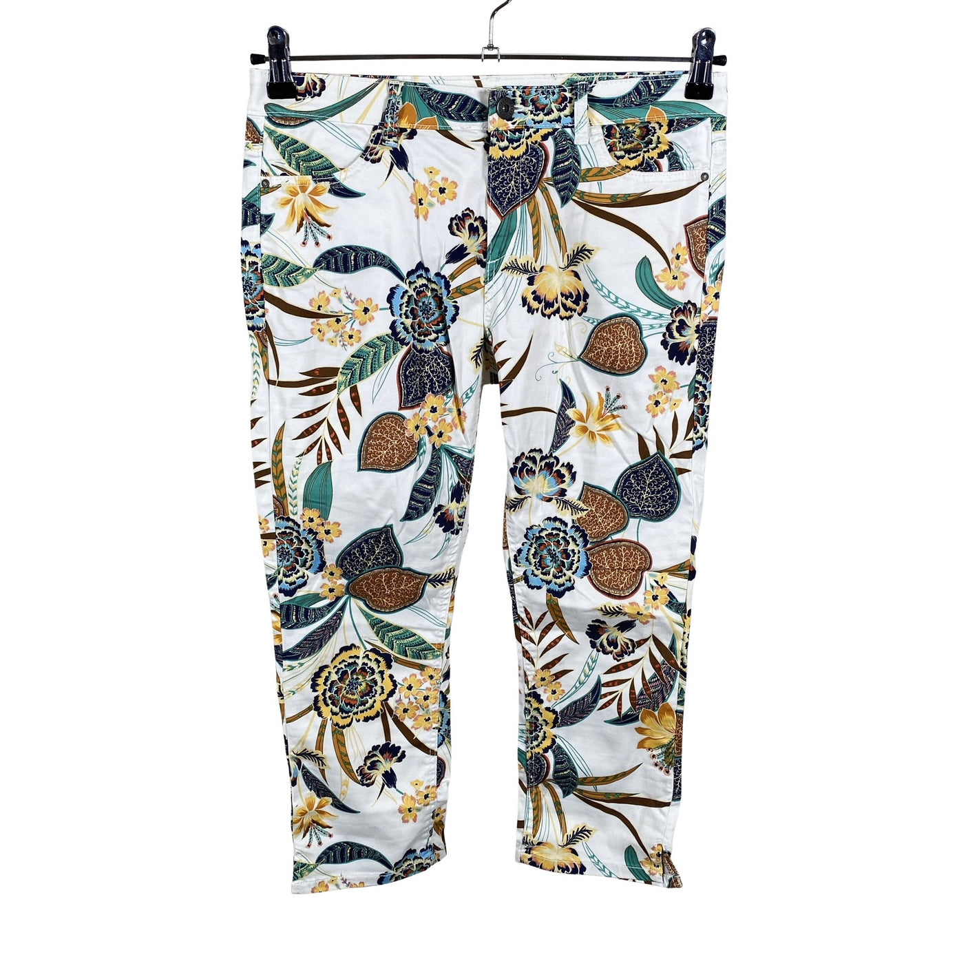 Unisex Esprit - Capri pants, size 38 - White (1)