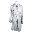 Unisex Your Face - Trench coat, size 38 - Gray ()