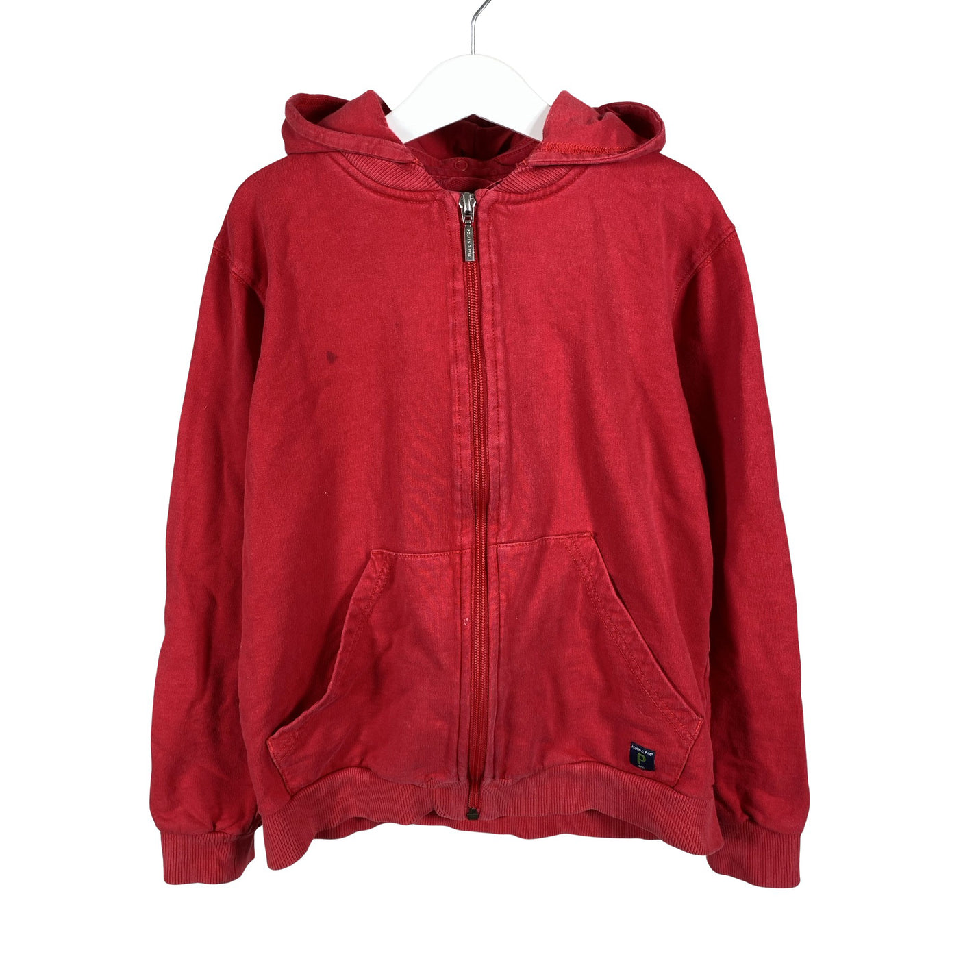 Unisex Polarn O. Pyret - Hoodie, size 146 - 152 - Red (1)