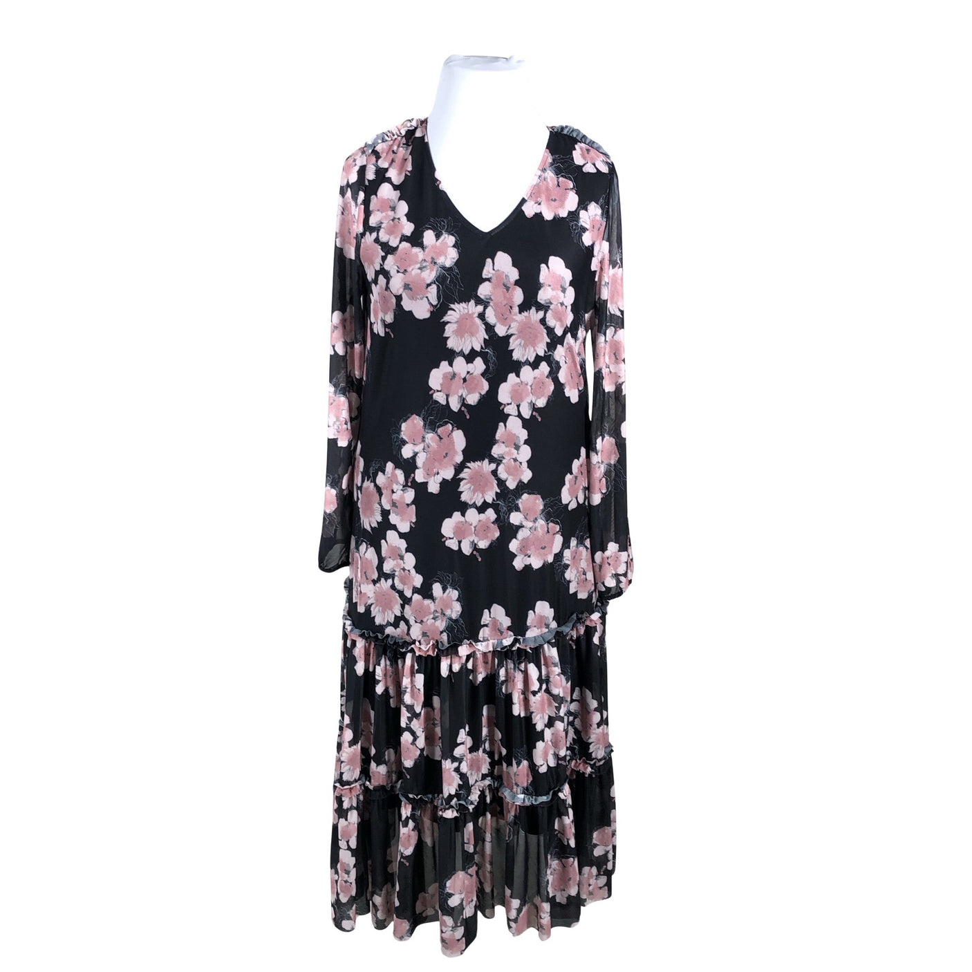 Unisex Ulla Popken - Tricot dress, size 42 - Black (1)