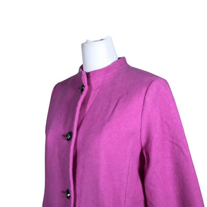 Unisex Ril's - Wool coat, size 34 - Pink (2)