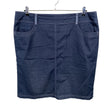 Unisex Gerry Weber - Fabric skirt, size 48 - Blue ()