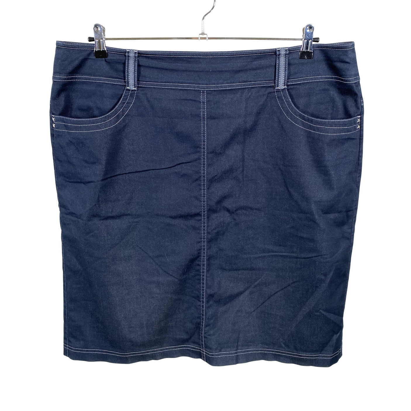 Unisex Gerry Weber - Fabric skirt, size 48 - Blue (1)