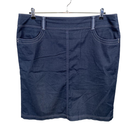 Unisex Gerry Weber - Fabric skirt, size 48 - Blue ()