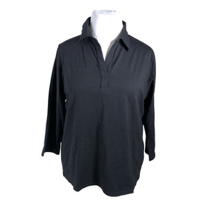 Unisex Nanso - Tricot shirt, size 44 - Black (1)