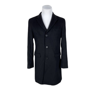 Unisex Sand - Wool coat, size L - Black (1)