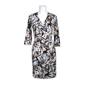 Unisex Comma - Tricot dress, size 34 - Beige (1)