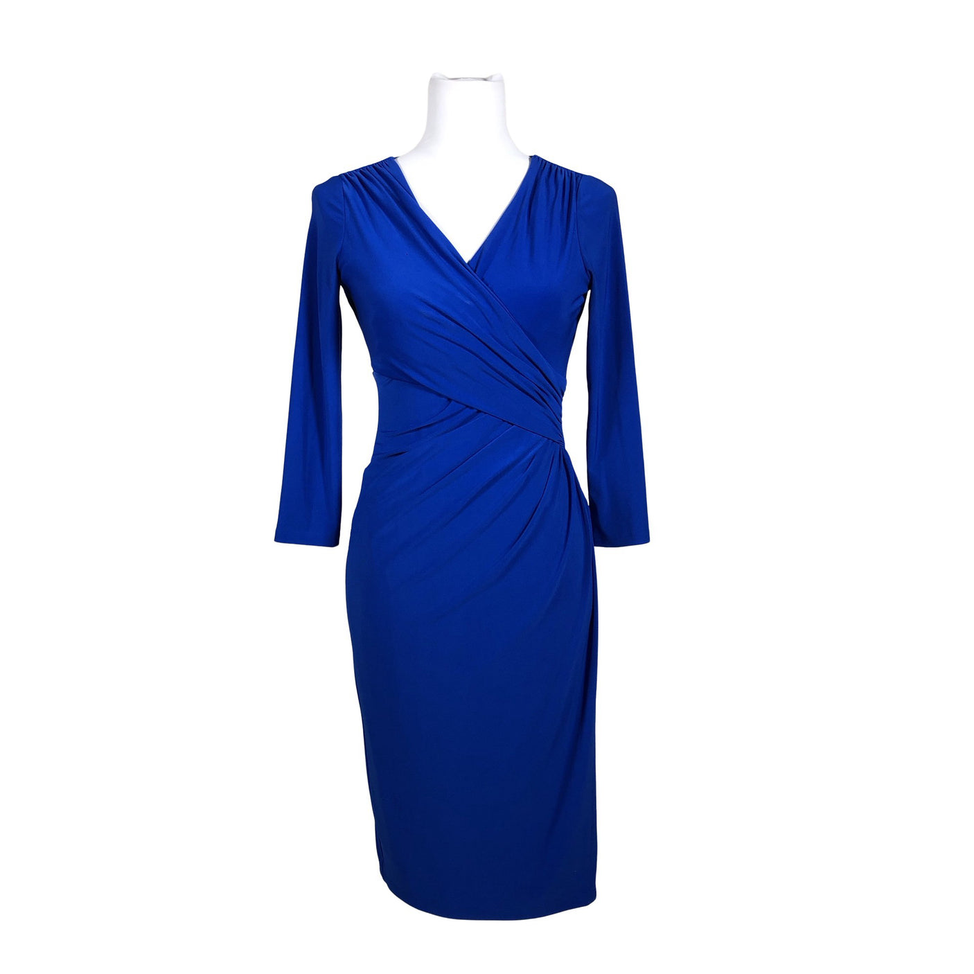 Unisex Lauren Ralph Lauren - Tricot dress, size 36 - Blue (1)