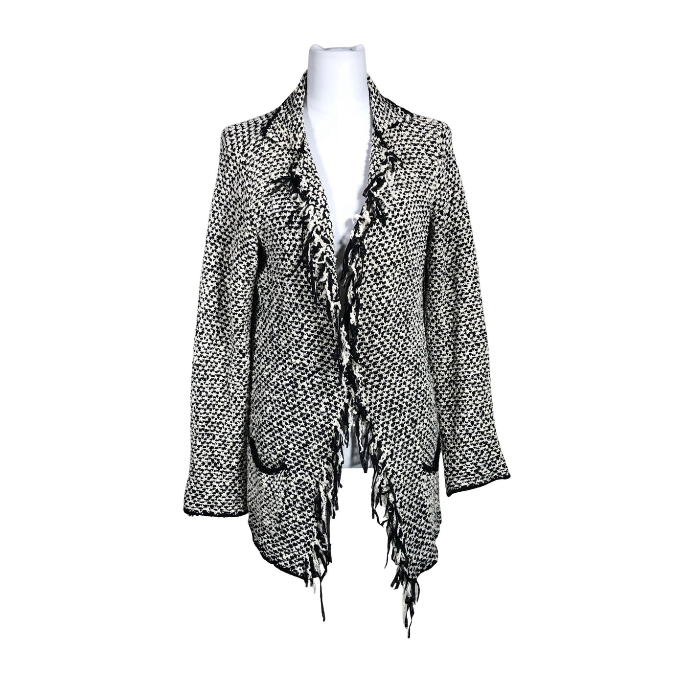 Unisex Crazy Wool - Cardigan, size 40 - Natural white (1)