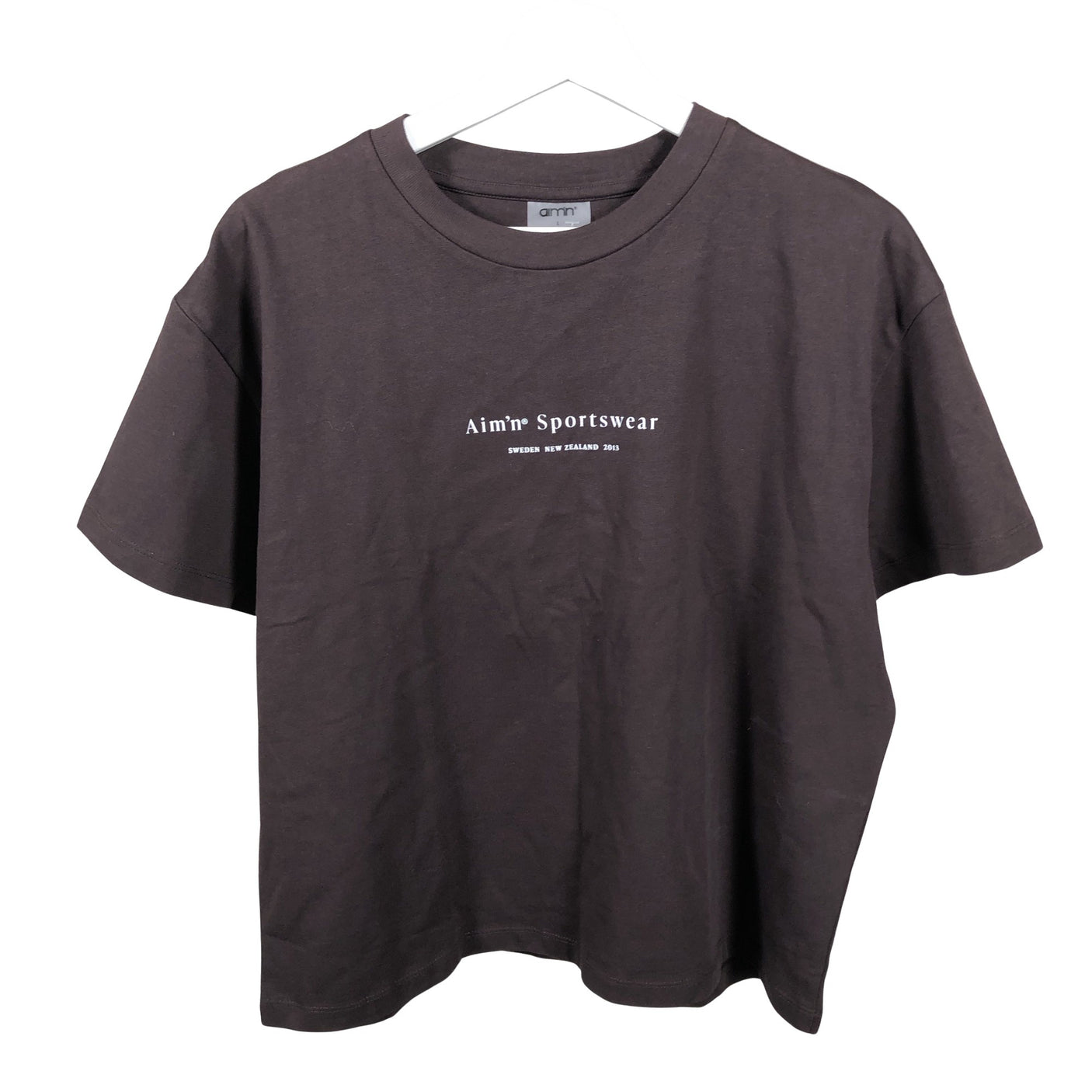 Unisex Aim'n - T-shirt, size 40 - Brown (1)
