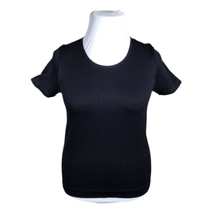 Unisex Tridri - Sports shirt, short sleeve, size 42 - Black (1)
