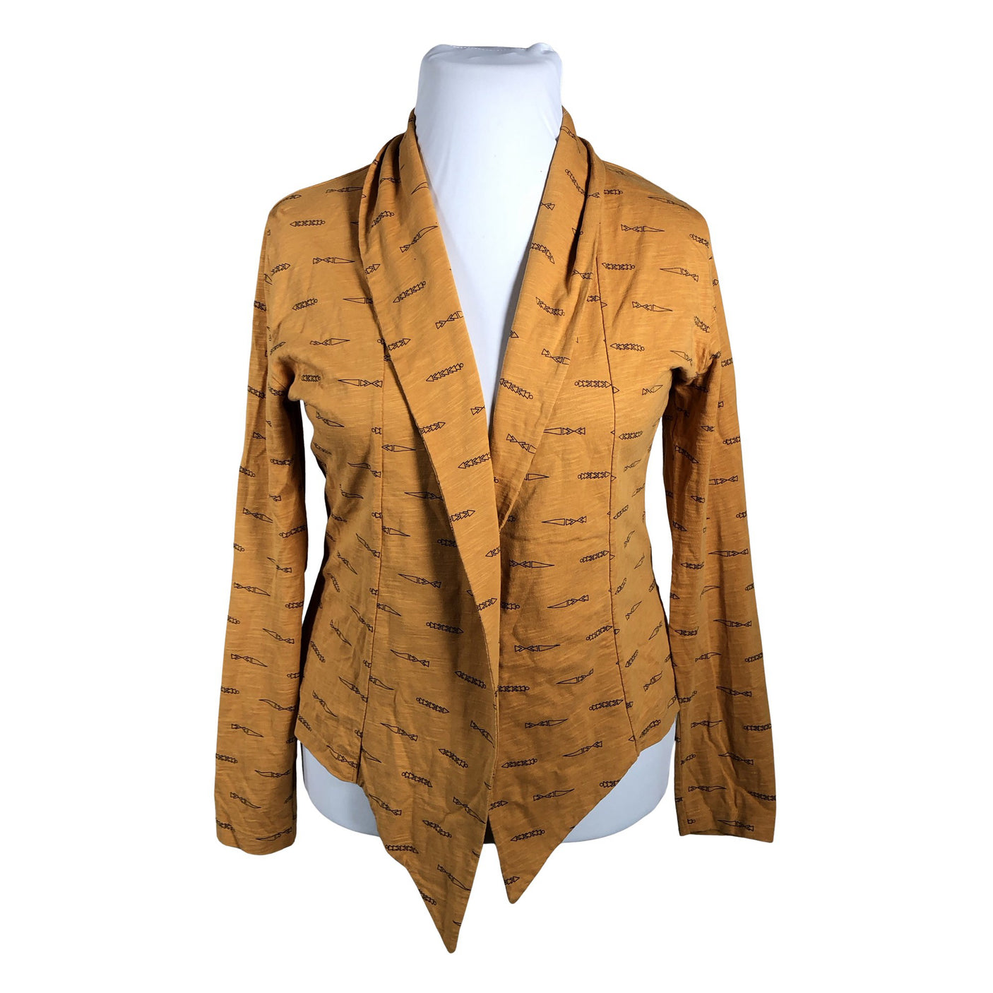 Unisex NOSH - Cardigan, size 42 - Orange (1)