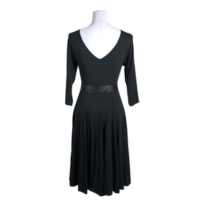 Unisex Muotikuu - Tricot dress, size 38 - Black (2)