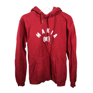 Unisex Makia - Hoodie, size 38 - Red (1)